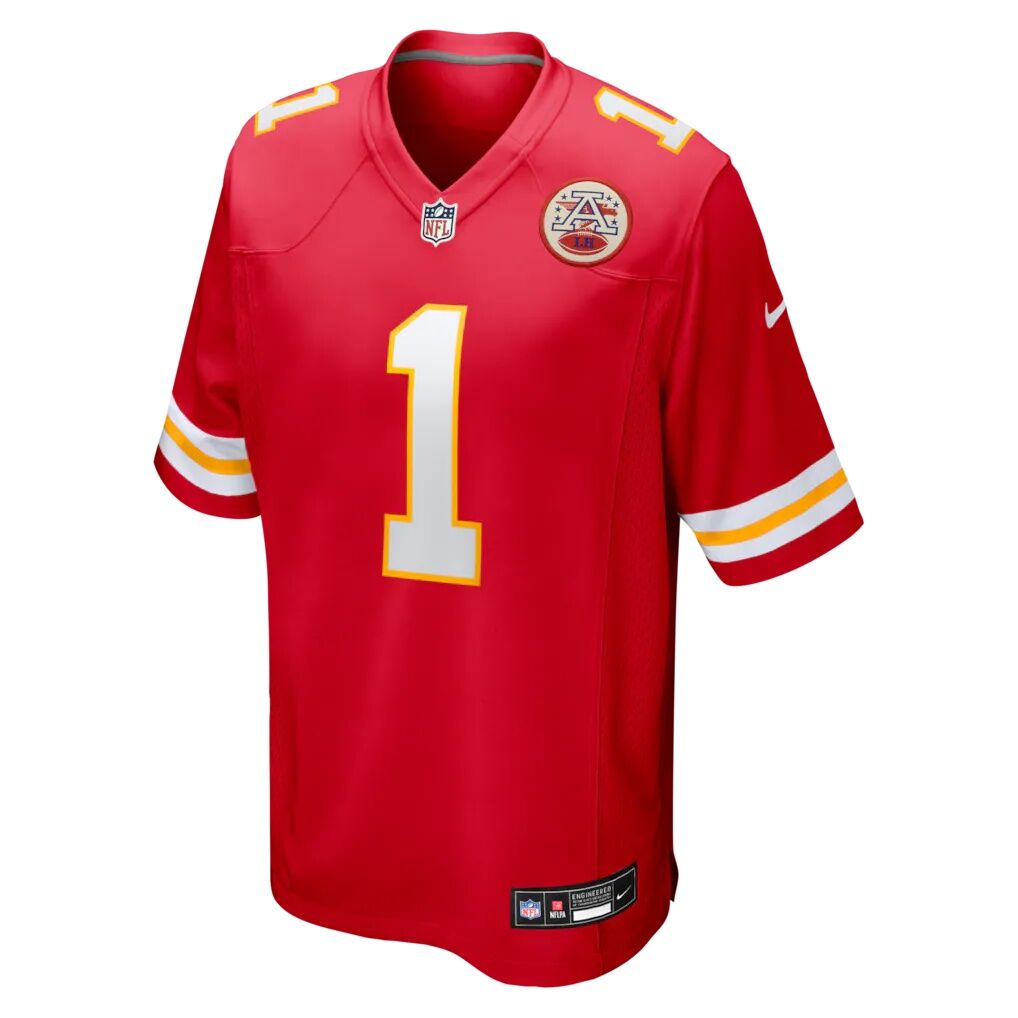 Xavier Worthy Kansas City Chiefs Nike  Player Game Jersey