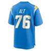 Joe Alt Los Angeles Chargers Nike Player Game Jersey - Powder Blue - Detail View