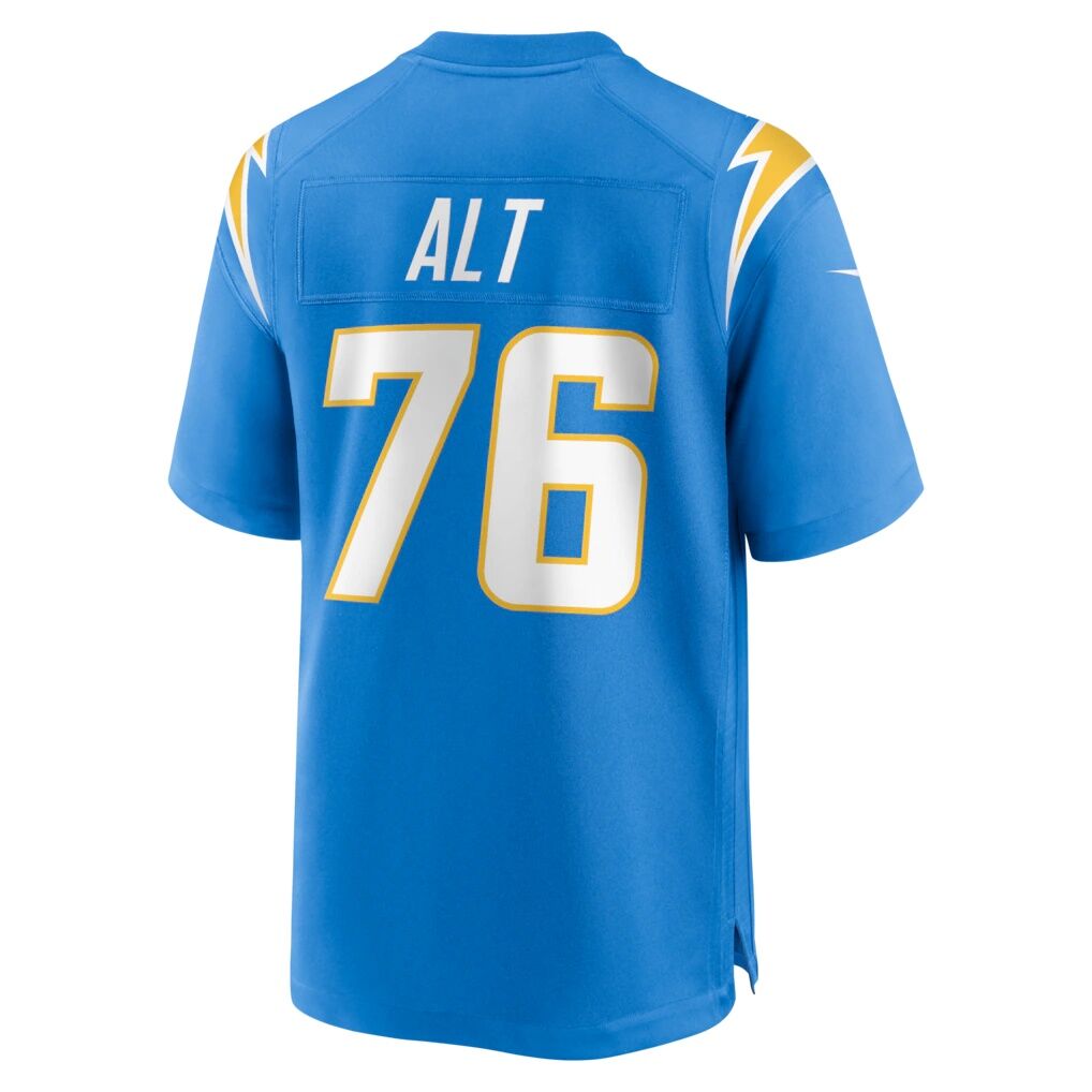 Joe Alt Los Angeles Chargers Nike  Player Game Jersey - Powder Blue