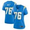 Joe Alt Los Angeles Chargers Nike Women's 2024 NFL Draft First Round Pick Player Game Jersey - - Front View