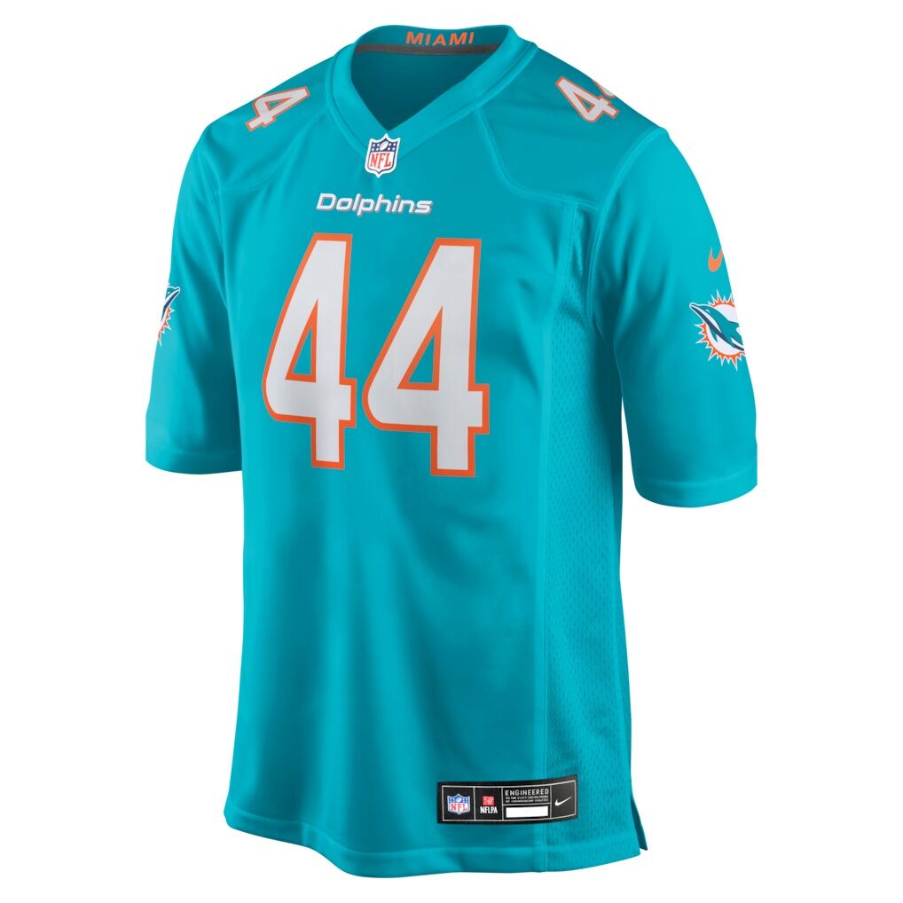Chop Robinson Miami Dolphins Nike  Player Game Jersey - Aqua