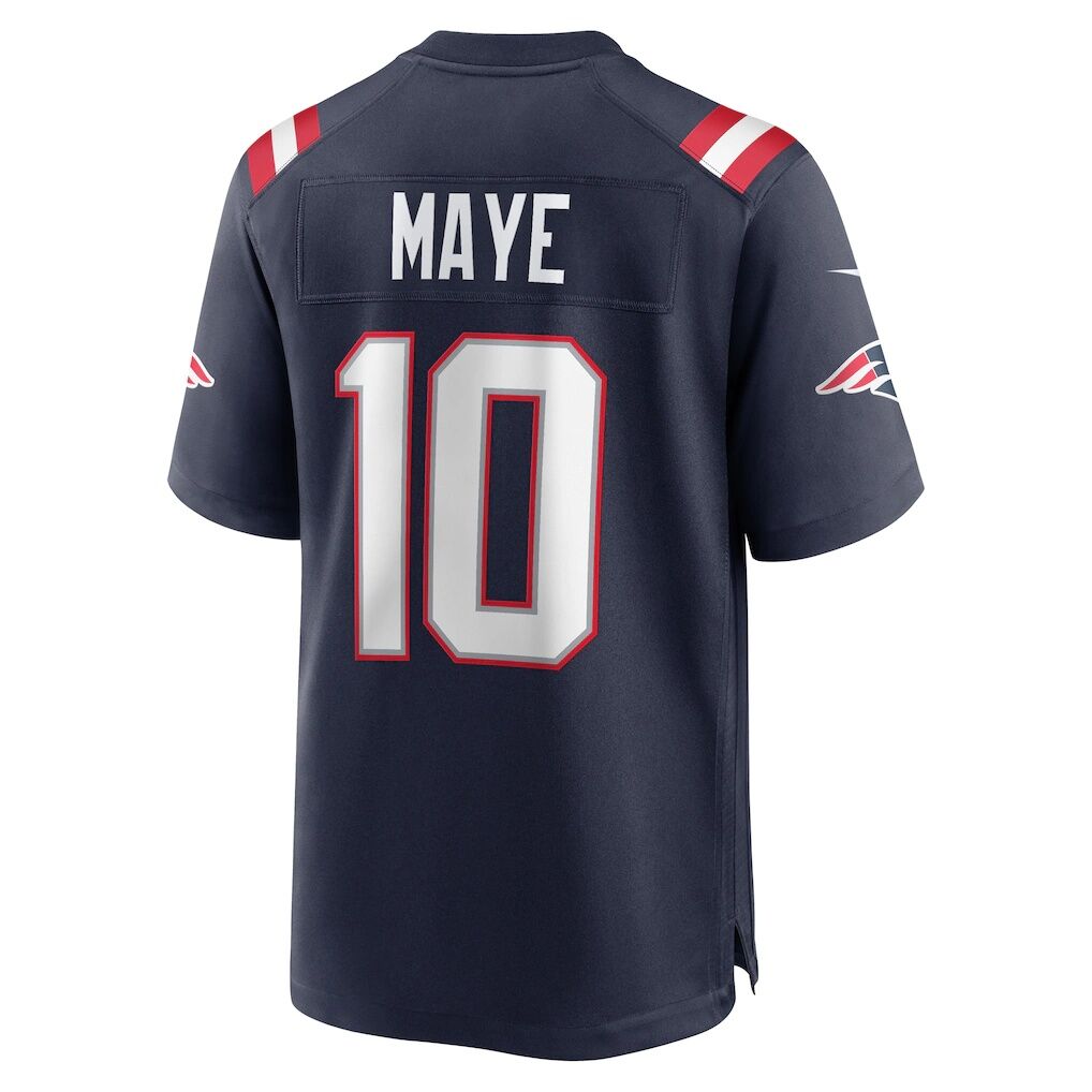 Drake Maye New England Patriots Nike  Player Game Jersey