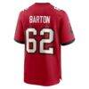 Graham Barton Tampa Bay Buccaneers Nike Player Game Jersey - Red - Detail View
