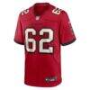Graham Barton Tampa Bay Buccaneers Nike Player Game Jersey - Red - Side View