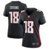 Kirk Cousins Atlanta Falcons Nike Women's Game Player Jersey - Black - Front View