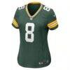 Josh Jacobs Green Bay Packers Nike Women's Team Game Jersey - Green - Side View