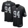 Christian Wilkins Las Vegas Raiders Nike Team Game Jersey - Black - Front View
