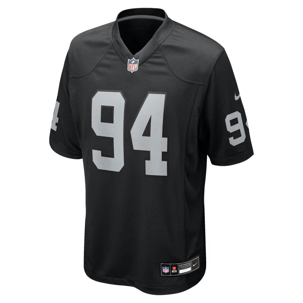 Christian Wilkins Las Vegas Raiders Nike Team Game Jersey