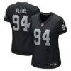 Christian Wilkins Las Vegas Raiders Nike Women's Team Game Jersey - Black - Front View
