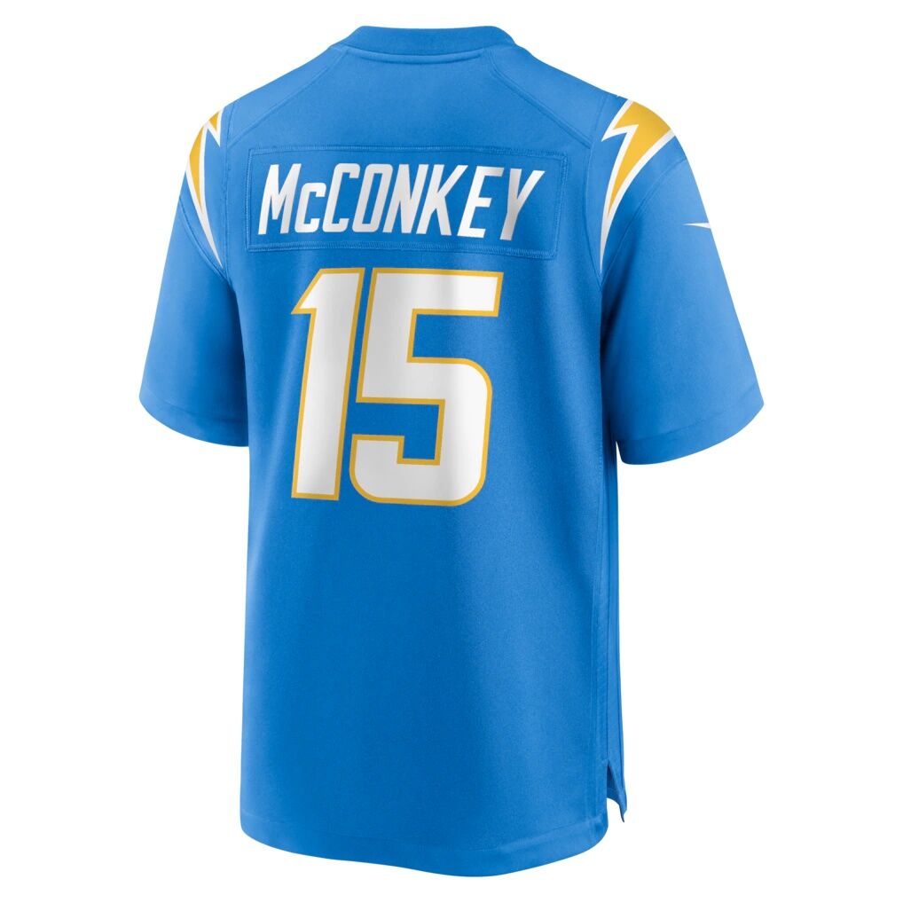 Ladd McConkey Los Angeles Chargers Nike  Player Game Jersey - Powder Blue
