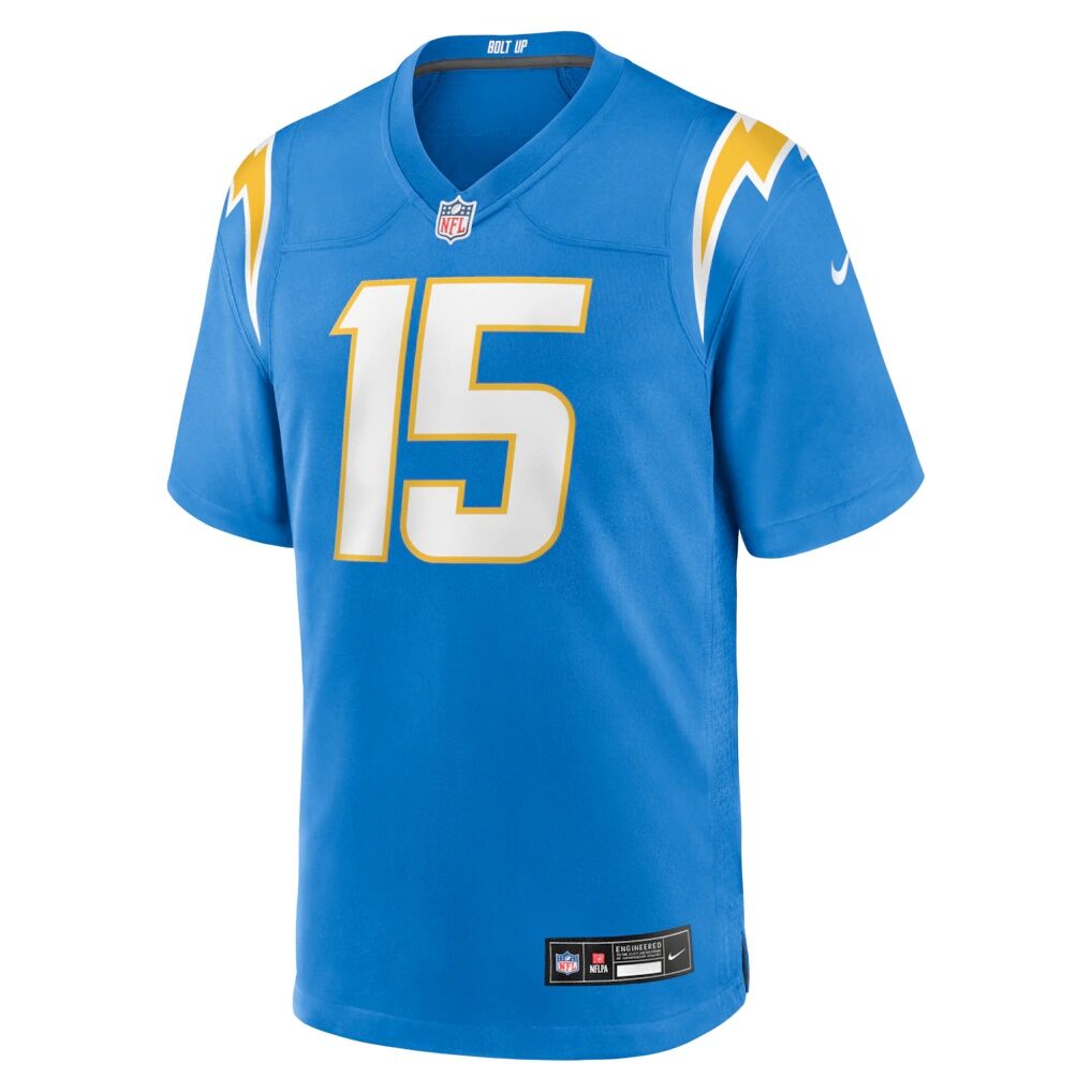 Ladd McConkey Los Angeles Chargers Nike  Player Game Jersey - Powder Blue