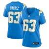 Tyler Biadasz Los Angeles Chargers Nike Women's Team Game Jersey - - Front View
