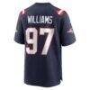 Milton Williams New England Patriots Nike Game Player Jersey - Navy - Detail View