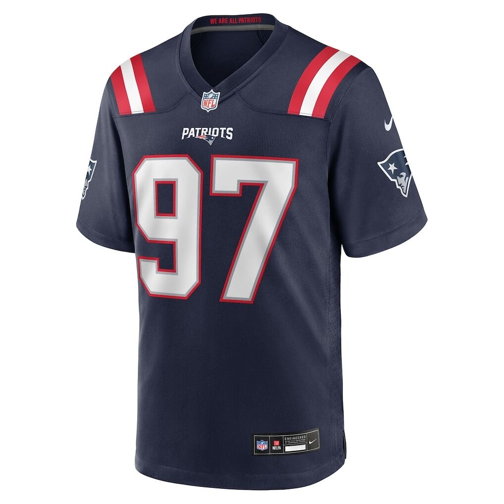 Milton Williams New England Patriots Nike Game Player Jersey