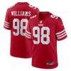 Mykel Williams San Francisco 49ers Nike Game Player Jersey - - Front View