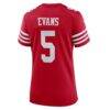 Mike Evans San Francisco 49ers Nike Women's Game Jersey - - Detail View