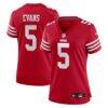 Mike Evans San Francisco 49ers Nike Women's Game Jersey - - Front View