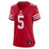 Mike Evans San Francisco 49ers Nike Women's Game Jersey - - Side View