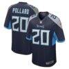 Tony Pollard Tennessee Titans Nike Game Player Jersey - Navy - Front View