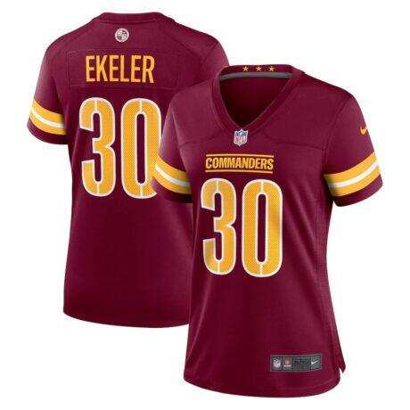 Austin Ekeler Washington Commanders Nike Women's Game Player Jersey - - Front View