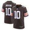 Quinshon Judkins Cleveland Browns Nike 2025 NFL Draft Game Jersey - Brown - Front View