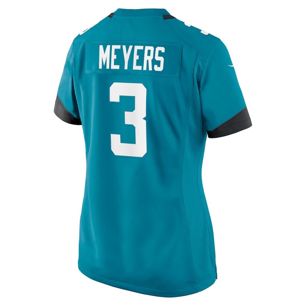 Jakobi Meyers Jacksonville Jaguars Nike Women's Team  Game Jersey