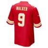 Kenneth Walker III Kansas City Chiefs Nike Game Jersey - Red - Detail View