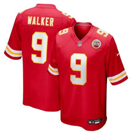 Kenneth Walker III Kansas City Chiefs Nike Game Jersey - Red - Front View