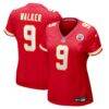 Kenneth Walker III Kansas City Chiefs Nike Women's Game Jersey - Red - Front View