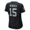 Fernando Mendoza Las Vegas Raiders Nike Women's Team Game Player Jersey - Black - Detail View