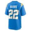Najee Harris Los Angeles Chargers Nike Game Player Jersey - - Detail View