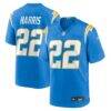 Najee Harris Los Angeles Chargers Nike Game Player Jersey - - Front View