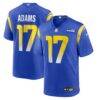 Davante Adams Los Angeles Rams Nike Game Player Jersey - - Front View