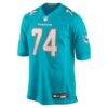 Kayden ProctorMiami Dolphins Nike 2026 NFL Draft First Round Pick No. 12 Team Game Jersey - - Side View
