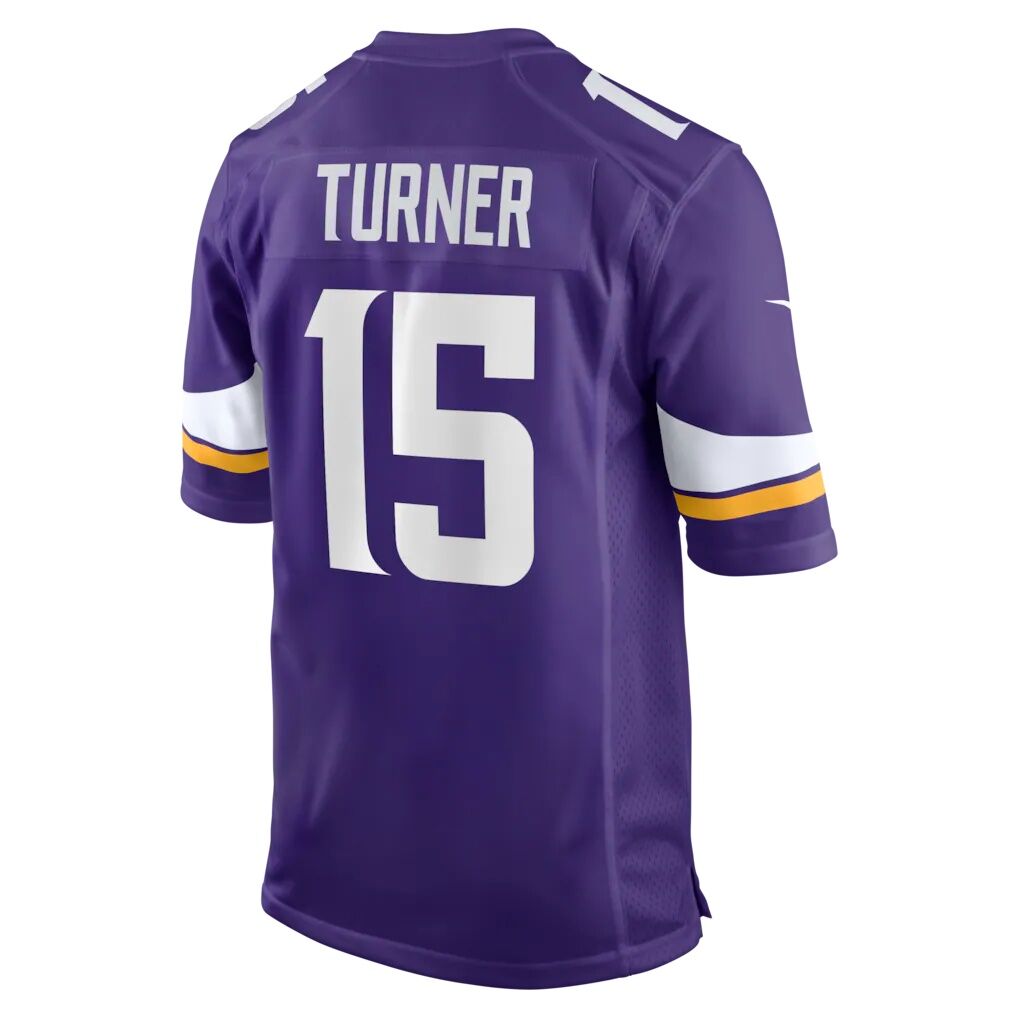 Dallas Turner Minnesota Vikings Nike  Player Game Jersey