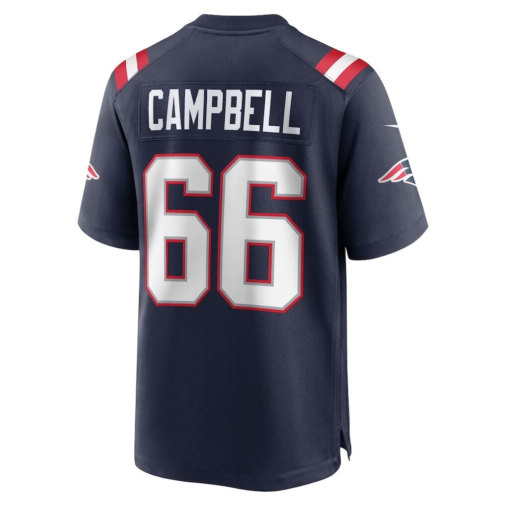 Will Campbell New England Patriots Nike Team Game Jersey