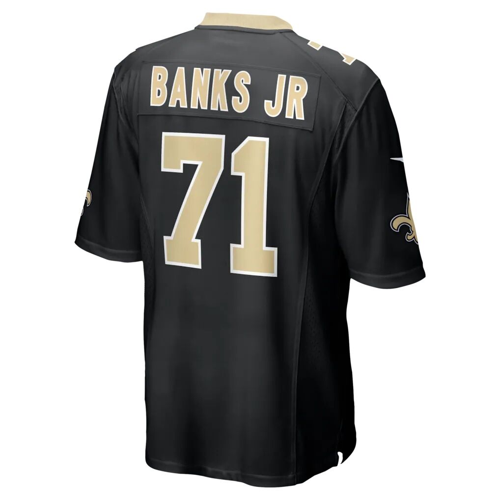 Kelvin Banks Jr. New Orleans Saints Nike Game Player Jersey