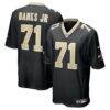 Kelvin Banks Jr. New Orleans Saints Nike Game Player Jersey - Black - Front View