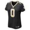 Jordyn Tyson New Orleans Saints Nike Women's Game Jersey - Black - Alt1