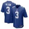 Russell Wilson New York Giants Nike Game Jersey - - Front View