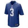 Russell Wilson New York Giants Nike Game Jersey - - Side View