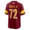 Josh Conerly Jr. Washington Commanders Nike Team Game Jersey - - Detail View