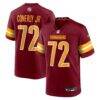 Josh Conerly Jr. Washington Commanders Nike Team Game Jersey - - Front View