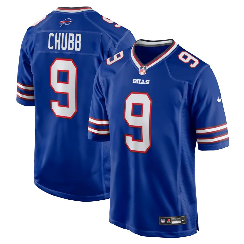 Bradley Chubb Buffalo Bills Nike Team Game Jersey -  Royal