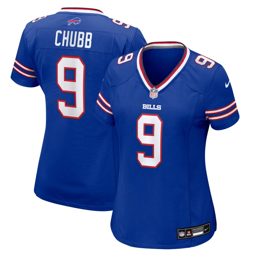 Bradley Chubb Buffalo Bills Nike Women's Team Game Jersey -  Royal