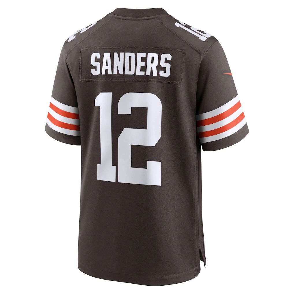 Shedeur Sanders Cleveland Browns Nike 2025 NFL Draft Game Jersey