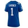 Ahmad Sauce Gardner Indianapolis Colts Nike Women's Team Game Jersey - - Detail View