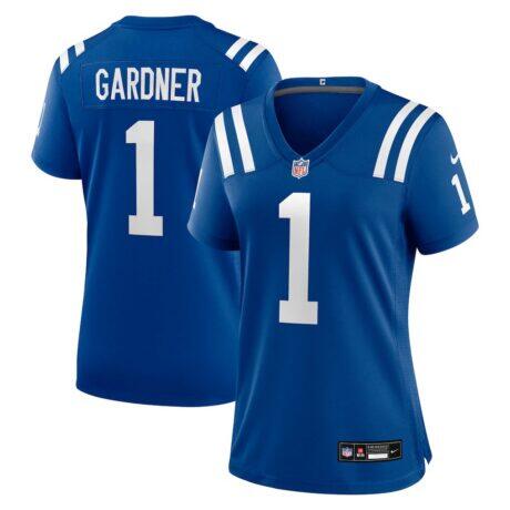 Ahmad Sauce Gardner Indianapolis Colts Nike Women's Team Game Jersey - - Front View