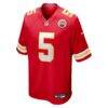 Kansas City Chiefs Nike 2026 NFL Draft First Round Pick No. 6 Team Game Jersey - Red - Alt1