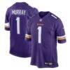 Kyler Murray Minnesota Vikings Nike Game Jersey - Purple - Front View